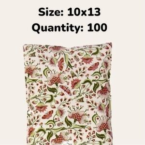 10x13 - 100 Pack PolyMailers, The Vintage Floral! Shipping Supplies, Mailers